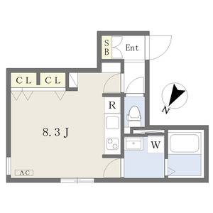 ワンルーム 間取り図
