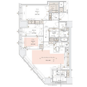 3LDK 間取り図