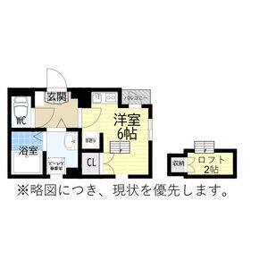 ワンルーム 間取り図