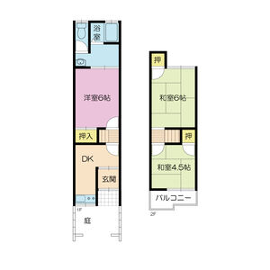 4DK 間取り図