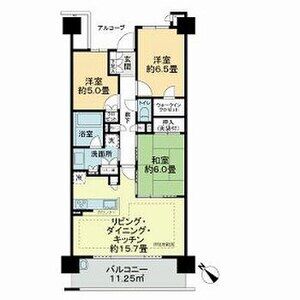 3LDK 間取り図
