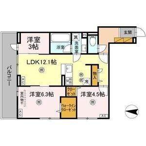3LDK 間取り図