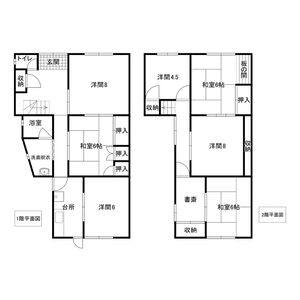 6LDK 間取り図