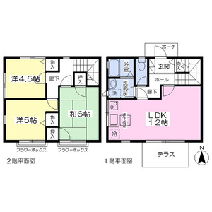 3LDK 間取り図