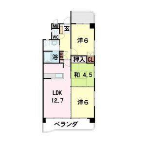 3LDK 間取り図