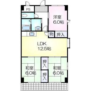 3LDK 間取り図