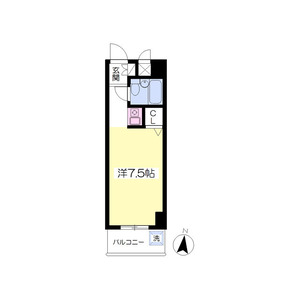 ワンルーム 間取り図