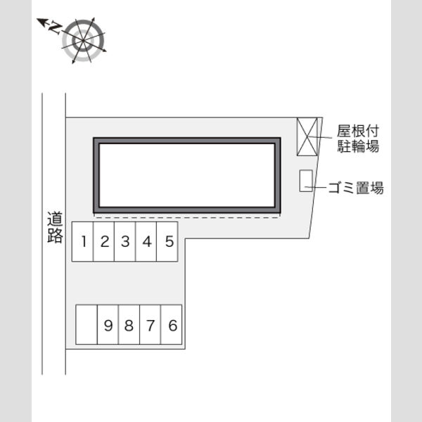 レオパレス赤い靴 室内写真1