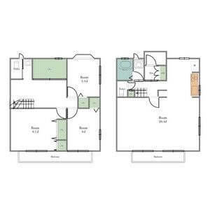 3LDK 間取り図