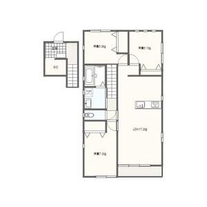 3LDK 間取り図