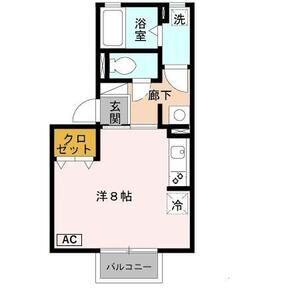 ワンルーム 間取り図