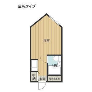ワンルーム 間取り図