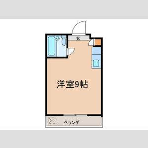ワンルーム 間取り図
