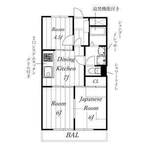 3DK 間取り図