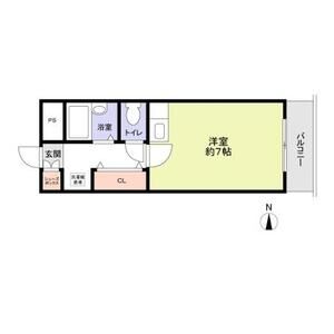 ワンルーム 間取り図