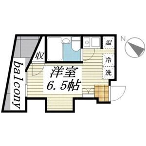 ワンルーム 間取り図