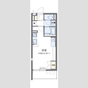ワンルーム 間取り図