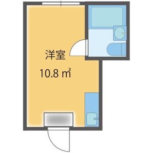 ワンルーム 間取り図