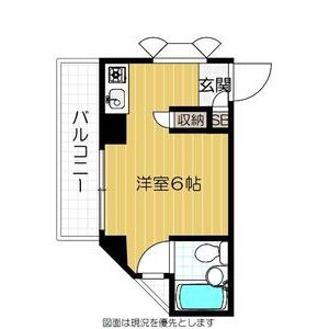 ワンルーム 間取り図