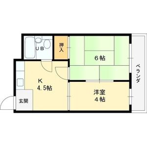 2K 間取り図