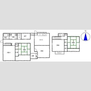 5DK 間取り図