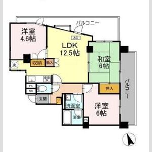 3LDK 間取り図