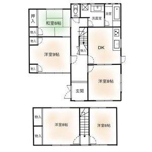 5DK 間取り図