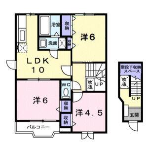 3LDK 間取り図