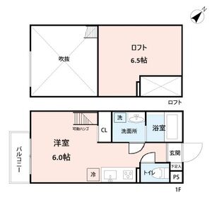 ワンルーム 間取り図