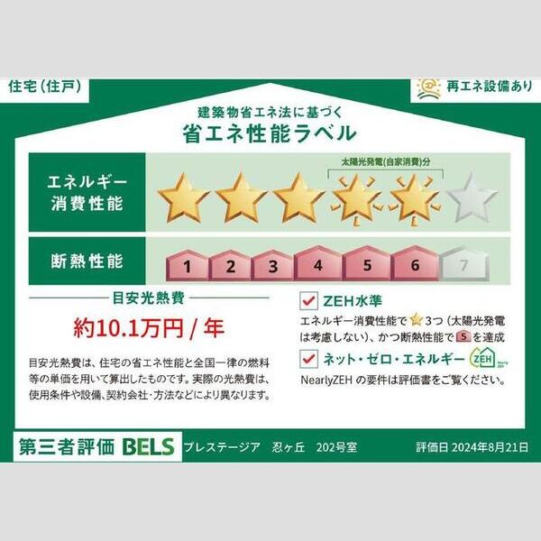 プレステージア忍ケ丘 室内写真1