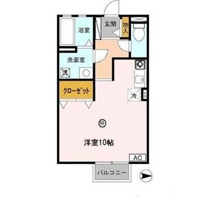 ワンルーム 間取り図