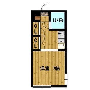 ワンルーム 間取り図
