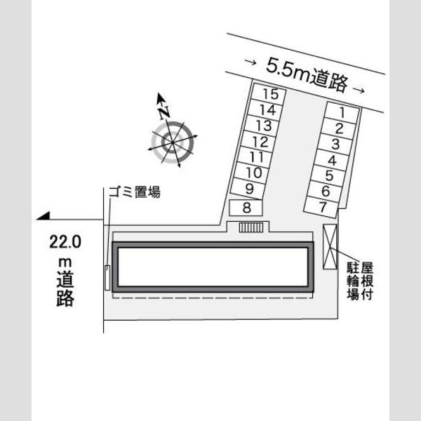 レオパレスけやき通り 室内写真1
