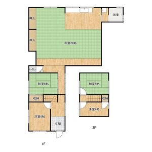 5DK 間取り図
