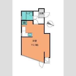 ワンルーム 間取り図