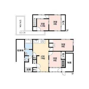 4LDK 間取り図