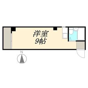 ワンルーム 間取り図