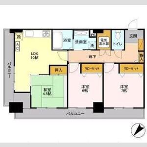 3LDK 間取り図