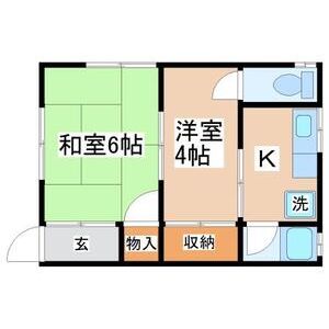 2K 間取り図