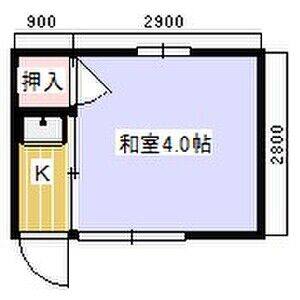 ワンルーム 間取り図