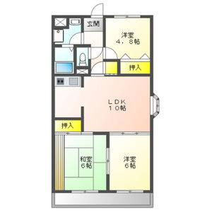 3LDK 間取り図