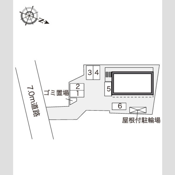 レオパレスヴェルデ古曽部 室内写真1
