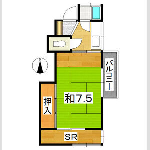 2K 間取り図