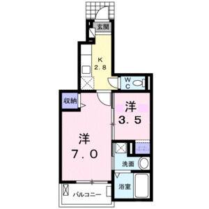 2K 間取り図