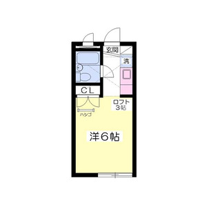 ワンルーム 間取り図