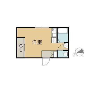 ワンルーム 間取り図