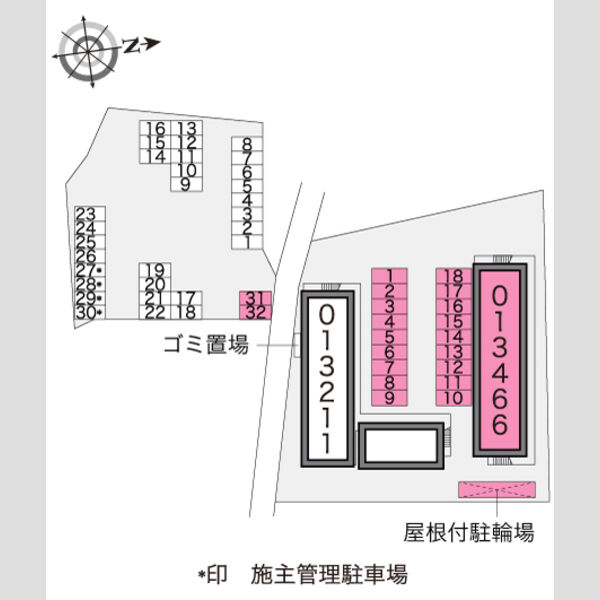 レオパレスクレストB 室内写真1