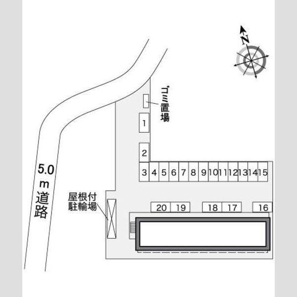 レオパレス沼南5 室内写真1