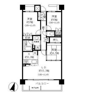 3LDK 間取り図