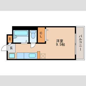 ワンルーム 間取り図